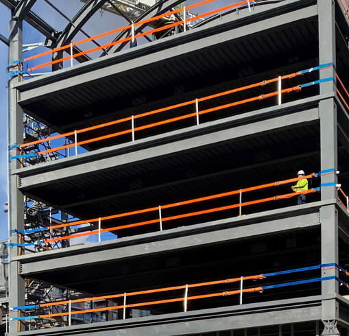 StrapRail.com StrapRail is the fastest way to provide fall protection on a construction jobsite.